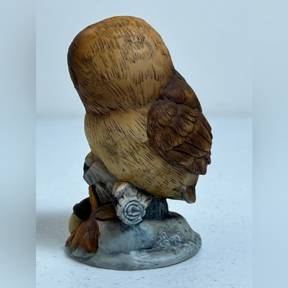 Vintage Andrea by Sadek Owl Figurine #6350 Made in Japan Signed Tags - Picture 3 of 11